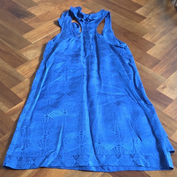 Cache Blue Ruffled Mini Dress - Picture 6 of 8